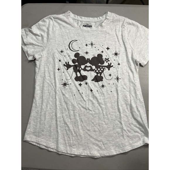 Disney Tops - Mickey And Friends T-shirt Women's Size Medium Minnie And Mickey Under The Stars